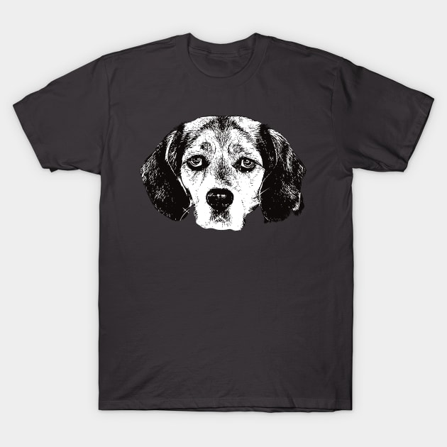 Beagle - Beagle Christmas Gifts T-Shirt by DoggyStyles